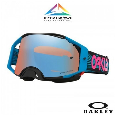 OAKLEY MOTOCROSS MASKE AIRBRAKE MX Blue Wired - Prizm Sapphire Iridium