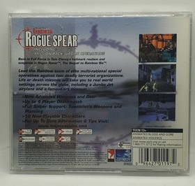 Tom Clancy's Rainbow Six: Rogue Spear - Sega Dreamcast, 2000 - Complete