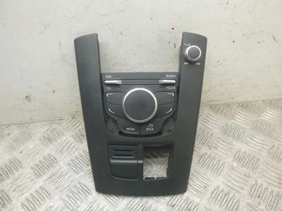 2013 AUDI A3 SAT NAV RADIO MEDIA ONTROL SWITCHES I DRIVE UNIT 8V0919614B - Photo 1/4