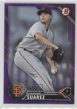2016 Bowman Prospects Purple 13/250 Andrew Suarez #BP45 11fa