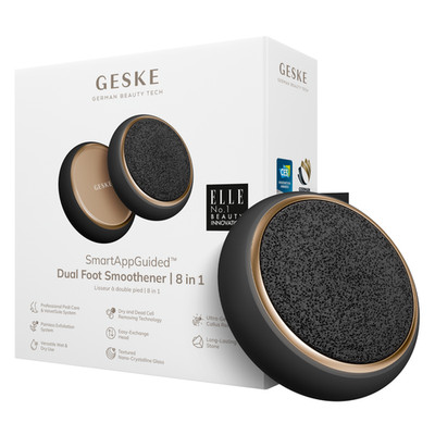 GESKE DUAL FOOT SMOOTHENER 8 IN 1 GRAY