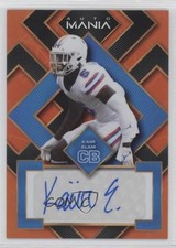 2022 Wild Card Auto Mania Square Orange Rainbow Kaiir Elam #AM-SQ23 Auto 2b7