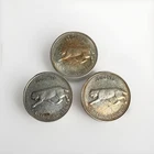 Lot Of 3!! 1867 - 1967 Centennial *SILVER* 25 Cent Canadian Quarter Bobcat Coin