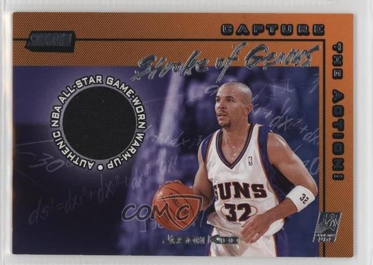 2001-02 Topps Stadium Club Stroke of Genius Jason Kidd #SG-JK HOF 05fy