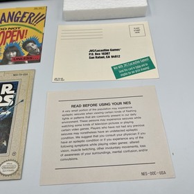 Star Wars NES CIB Complete w/ Box, Manual, Inserts + Sleeve &ndash; Authentic Nintendo