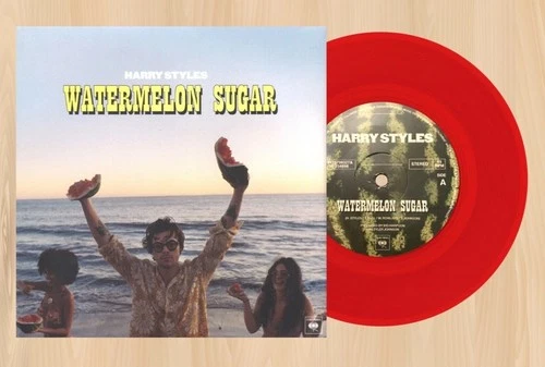 Harry Styles Watermelon Sugar 7" Vinyl taylor swift ariana grande one direction