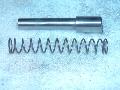 German Mauser-Werke HSc 380acp, Barrel, Recoil Spring.
