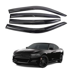 Rain Guards Window Visors Compatible with 2011-2021 D 2011-2023 D-odge Charger