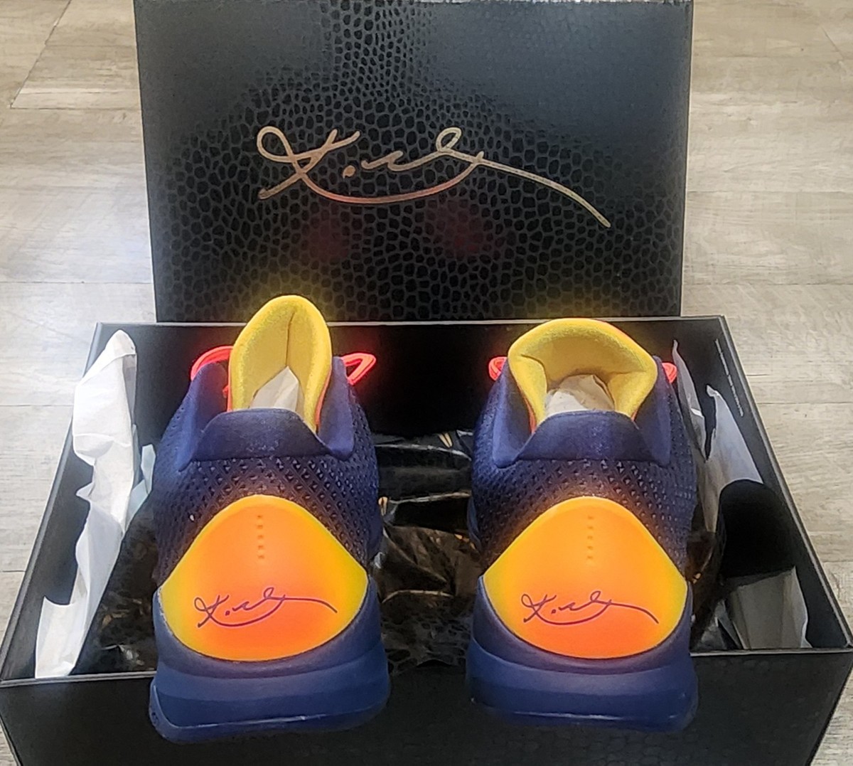 Size 12.5 - Caitlin Clark x Nike Zoom Kobe 5 Protro Indiana Fever