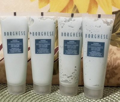 Lot of 4 Borghese Fango Ristorativo Restorative Hydrating Mud Mask 1 oz each