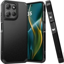 Shockproof Air Cushion Hybrid Case for Motorola Moto G Stylus 2025 - Black