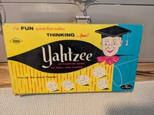 VINTAGE 1956 Original Yahtzee Board Game Complete *See Description*