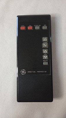 GE- Vintage- Wireless Handheld Digital TV Remote Control CRK53C