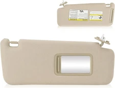 Right Passenger Side Sun Visor for 2010-2023 Toyota 4Runner Beige Sunvisor Re