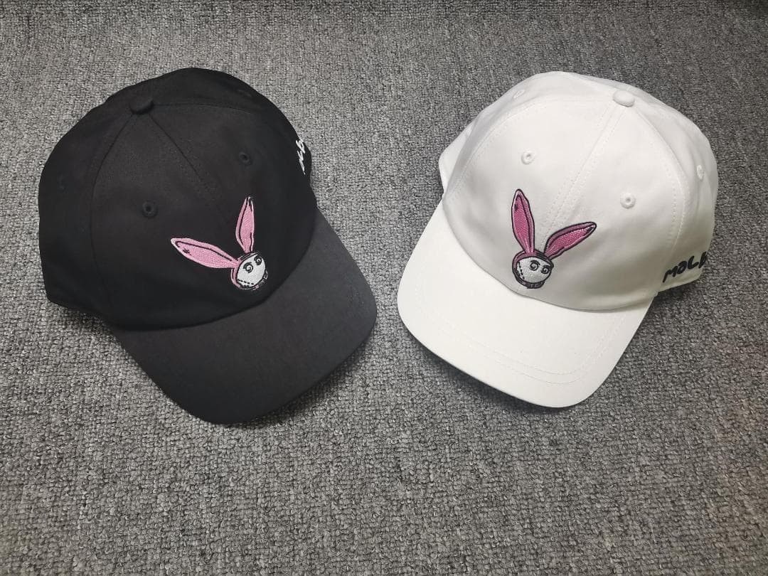 Malbon Golf / Cap / Rabbit / White or Black Color / Japan / DHL FedEx Japan Post