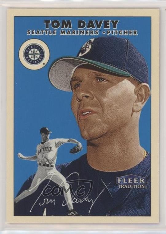 2000 Fleer Tradition Glossy Tom Davey #182 8d2