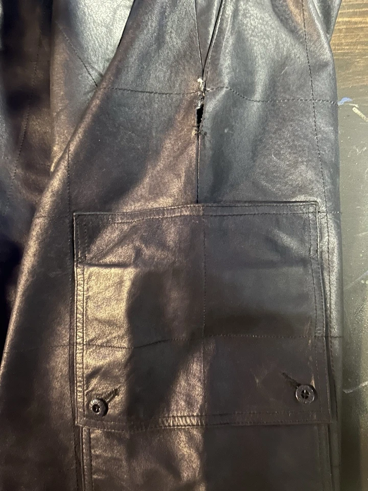 Calça de couro masculina 38 Tommy Jeans Hilfiger - Imagem 4 de 4