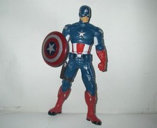 HASBRO 2011 MARVEL AVENGERS CAPTAIN AMERICA SHIELD SPINNING 6 INCH FIGURE