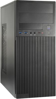 Case ATX IT-2815 Linear MidiTower USB 3 front 2x 5.25 Zoll 1x 3.5 Zoll Schächte