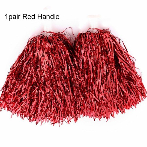 Handheld Pom Poms Cheerleader Cheerleading for Dance Party Football Club Decor - Picture 38 of 40