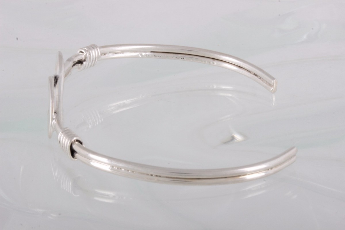 STERLING SILVER MEXICO CUFF BRACELET FINE 925 1414B | eBay