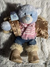 BUILD A BEAR Winter 2007 Bear Limited Edition Pin And Clothes