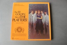 THE PLATTERS -- 50 GOLDEN HITS -- CANDLELIGHT RECORDS -- C 1000 -- DATE UNKNOWN