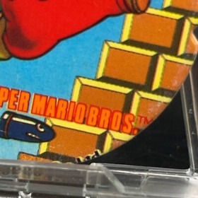 Mario Bullet Bill Menko Super Mario Bros Famicom Card Nintendo 1985 NES Japanese