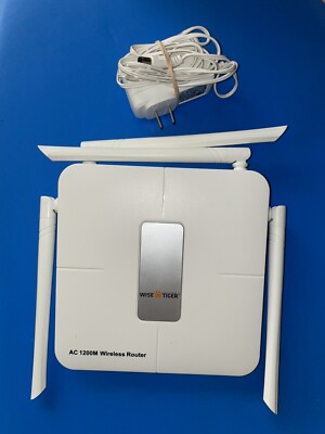 Wise Security Router Wise Tiger AC 1200M Smart Wireless Router w/ Power Cord | eBay
