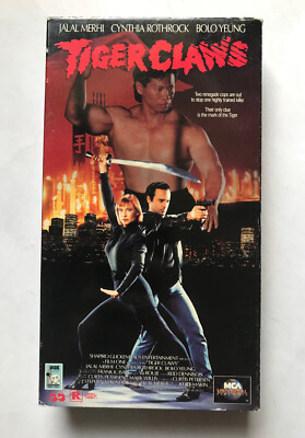 Tiger Claws VHS Cineplex Odeon Cynthia Rothrock Bolo Yeung Martial Arts NTSC