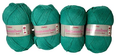 4-Vintage Malina Remember Bi Component High Bulk Acrylic Yarn  113 Turquoise