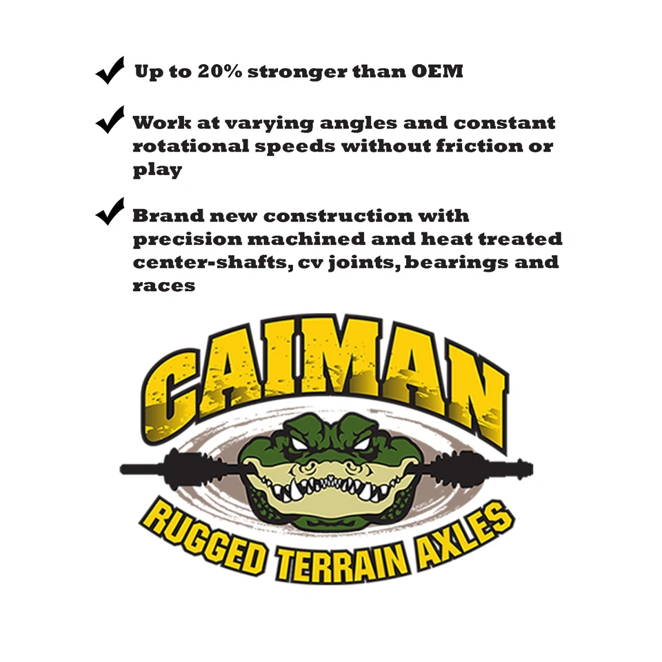 Caiman Rugged Rear Axles for Kubota RTV900 RTV1100 RTV1140, Left and Right - Image 2 of 4