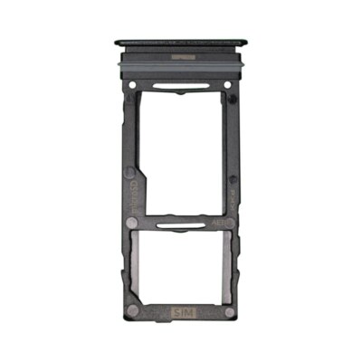 SIM microSD Card Tray Single for Samsung Galaxy A72 Black Repair Part Fix
