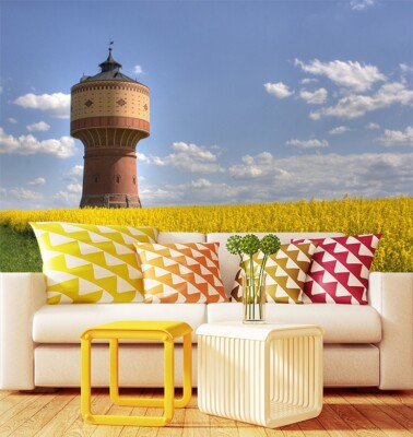 3D Beautiful Fields ZHUA8879 Wallpaper Wall Murals Removable Self-adhesive Ann