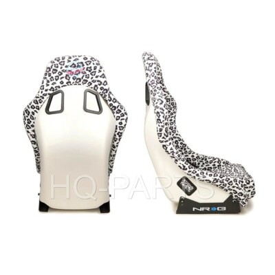 ☆RIE☆様　リクエスト　38 NRG PRISMA SAVAGE BUCKET RACING SEAT FRP-303-WT-SAVAGE WHITE