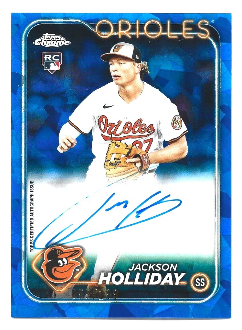 ジャクソンホリデー topps chrome auto 直筆サイン499シリ - メルカリ｜MLB