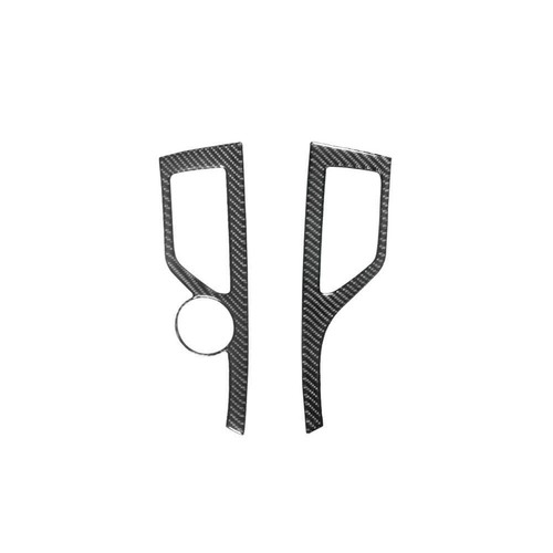 Juego de 8 molduras de cubierta de ventilación de aire central de fibra de carbono para Toyota Tacoma 4x4 2012-2015 - Imagen 3 de 12
