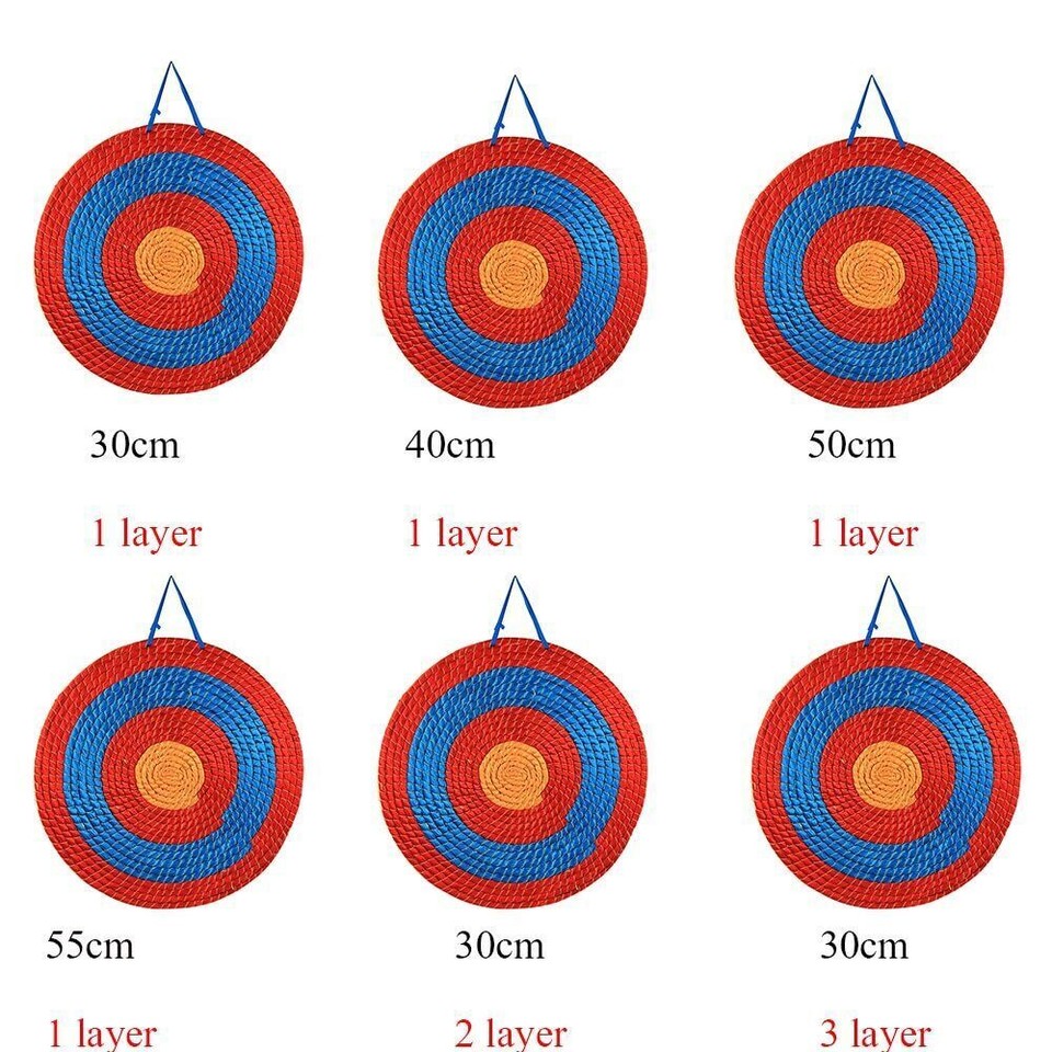 Archery Target Board Archery Straw Compound Recurve Bow Shooting Grass