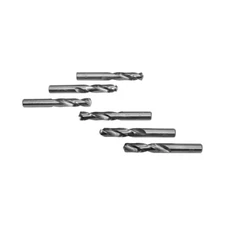 6 PC 9.7 mm Twist Straight Shank Flute Screw Machine Standard HSS Drill Bit