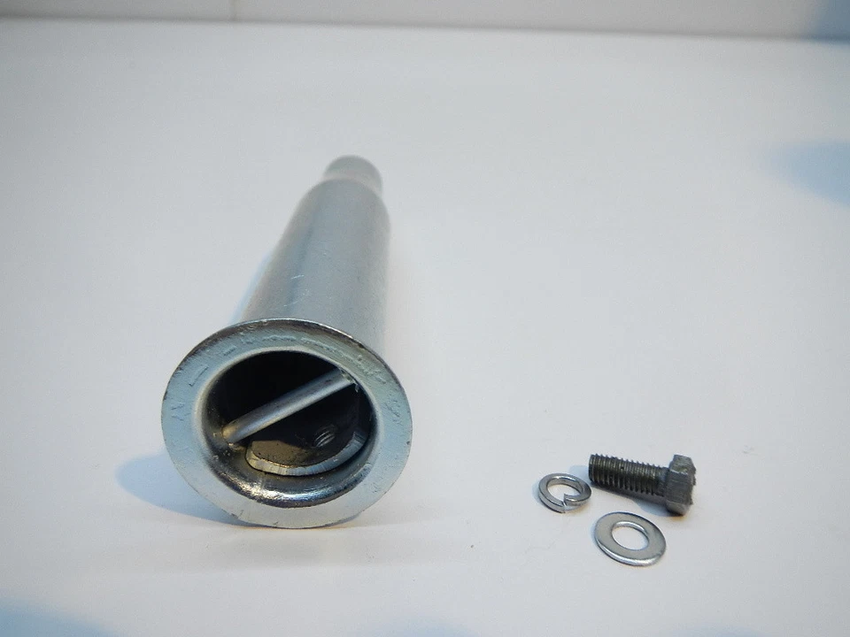 NUEVO TUBO ESCAPE DEFLECTOR SILENCIADOR DIFUSOR 1976 HONDA TL125S TL125 125S 125 S 76 Foto 3 de 4