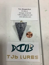 8 oz Pyramid Qty 25 Fishing Sinkers Veteran Owned Free Shipping Quality Lead