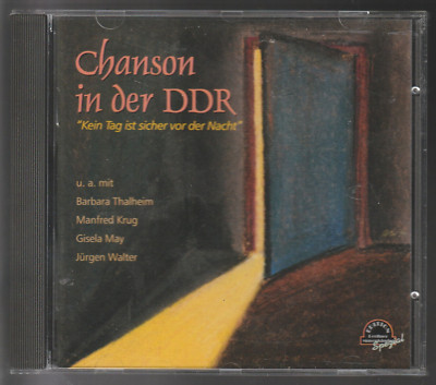 Chanson in der DDR - Kein Tag ist sicher vor der Nacht (M. Krug, G. May... ) CD