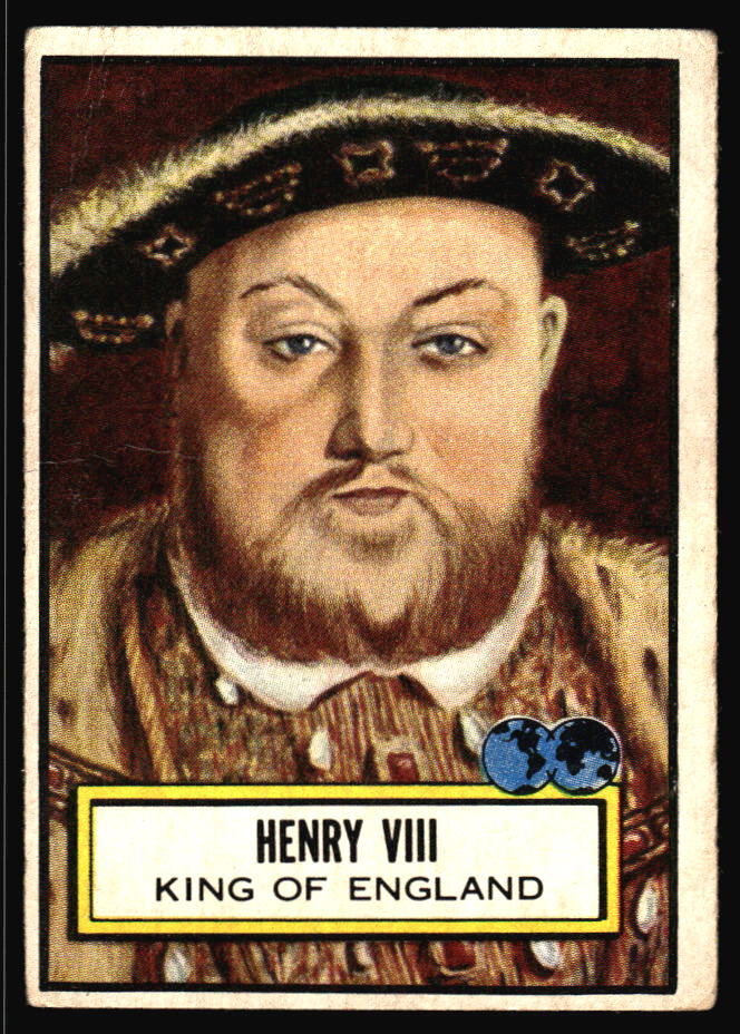 1952 Topps Look 'n See (R714-16) Henry VIII #132 | eBay