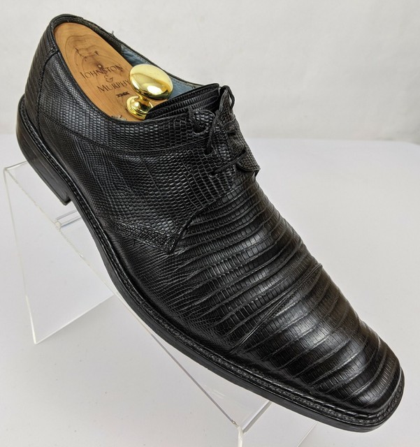 mens lizard skin dress shoes