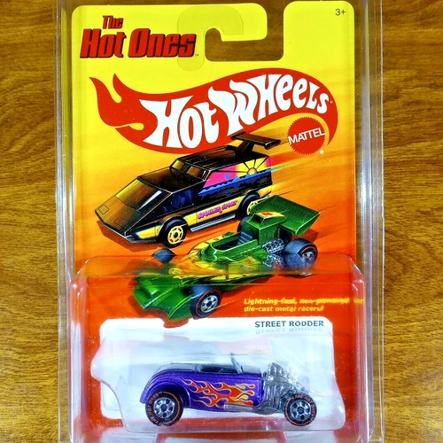 Hot Wheels The Hot Ones Chase Redline Street Rodder Dark Blue Thailand 2011