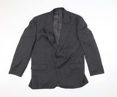 Greenwoods Anzugjacke Herren schwarz Polyestermischung Größe 38
