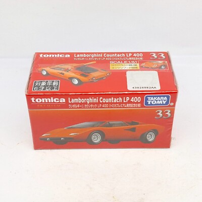 TOMICA PREMIUM 33 LAMBORGHINI COUNTACH LP400 1/61 TOMY NEW LP 400