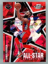 2020-22 Panini Contenders James Harden Optic Red Prizm #13 all star Aspirations