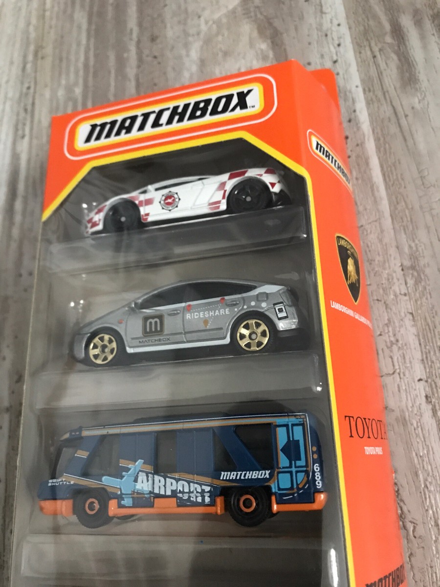 MATCHBOX ミニカー　ローバーポリスカー他 NIB MATCHBOX MATTEL MBX 5-PACK AIRPORT POLICE & SUPPORT