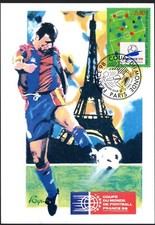 2985+ FDC  CARTE 1er JOUR     COUPE DU MONDE DE FOOT 98  FRANCE